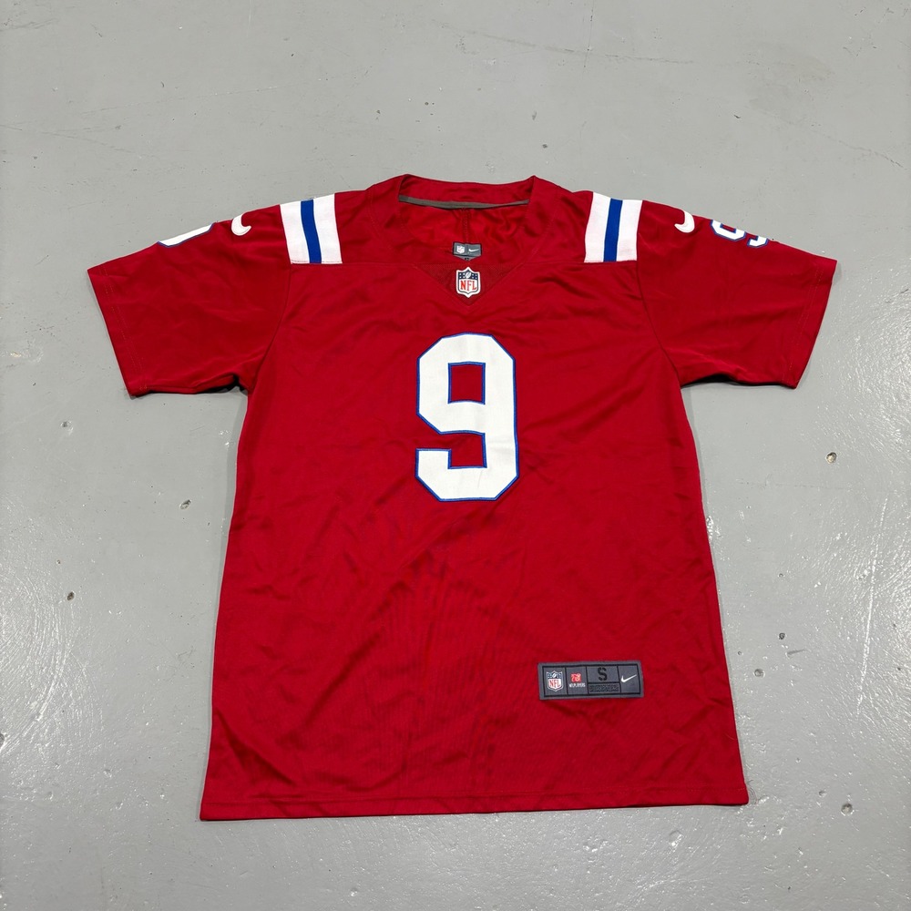 Nike NFL New England Patriots Matthew Judon 9 Jersey Red Mens Small